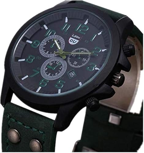 RA umung Uhr FGHYH MA nner Armbanduhr Military Leather Waterproof Date
Quartz Analog Army Men s Quartz Wrist Watches Armbanduhr Uhr GrA n :
DJ- und VJ-Equipment