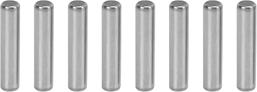 Miniatura 9 de VGEBY Pasadores de eje RC, 8 piezas de rueda de buje de rueda, pasador de eje de rueda de acero, pasador de tuerca de repuesto para UDR 1/7