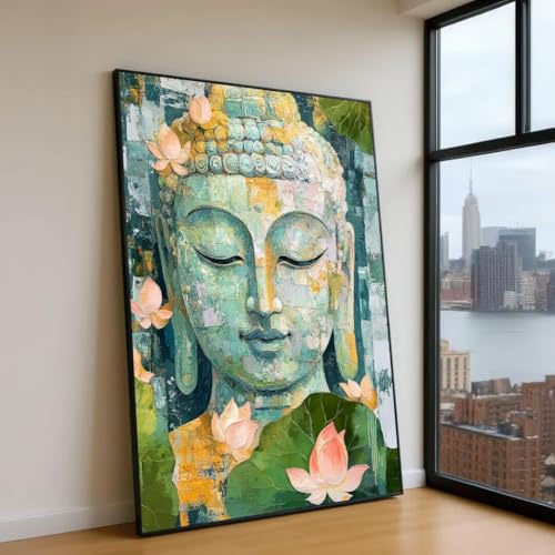 Grandes affiches bouddha et tableau sur toile décoration intérieure