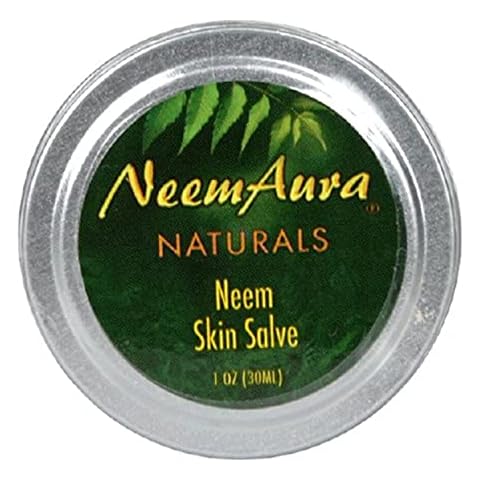 Neemaura Naturals Neem Skin Salve, 1 oz (30 ml) (Pack of 4) Cover