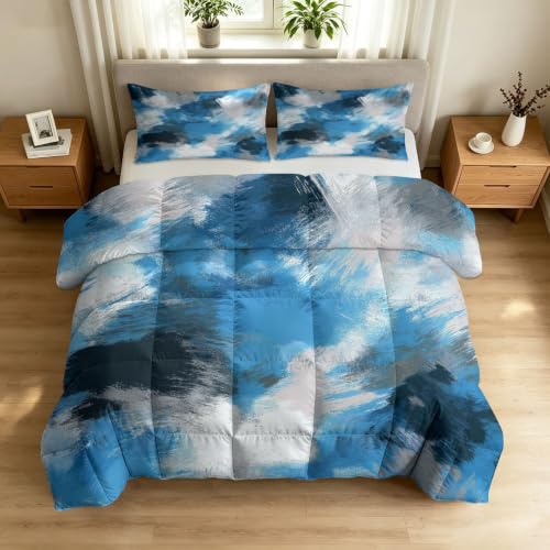 Colcha reversible de microfibra lavable de 240x220 cm para evitar alergias y calor nocturno 2