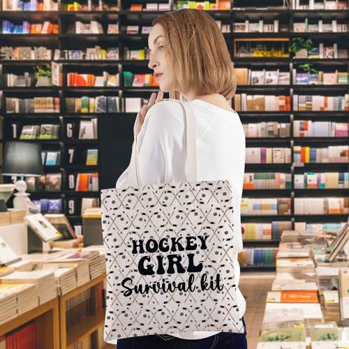 WZMPA Hockey Girl Survival Kit, Lover Gift, Player Makeup Pouch Bag, Ice Hockey Sports Merchandise, TG, Hockey Girl Tg - Image 3