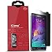 iCarez Secret Series Anti-Spy Anti-Glare Anti-Fingerprint Anti-Scratch & Bubble Free Screen Protector for Samsung Galaxy Note 4 - Retail Packaging