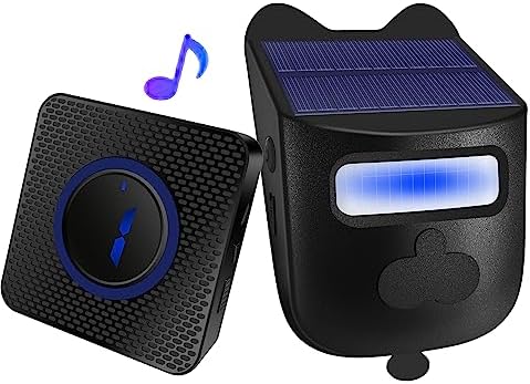 Alarm System- 1/2 Mile Long Range Wireless Driveway Alarm Outdoor ...