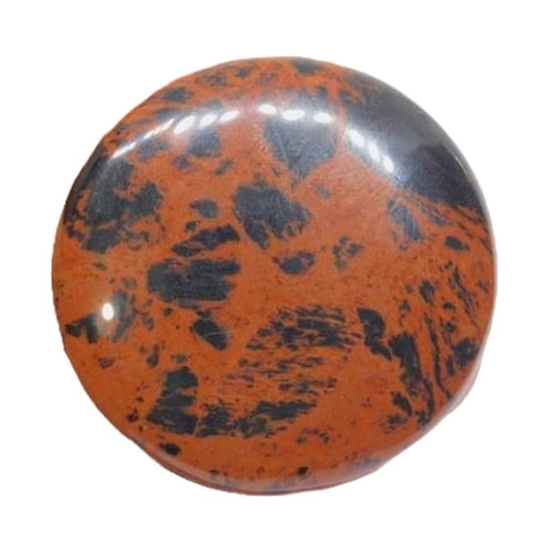 Jaspe rouge naturel breccié cabochon rond 48 mm gemme pour création bijoux