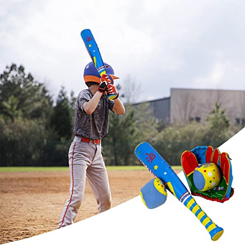 4 Peças/conjunto Brinquedos Beisebol, Conjunto Beisebol Infantil Esportivo, Basebol Esportivo Espuma