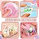 YAOZUP Nano Tape Bubbles Set, 65 Stücke, Nano Tape Kinder mit Pailletten Aufkleber, Nano Tape Bubble Craft Kit, Bubble Tape DIY, Bubble DIY Craft Kit für Mädchen, Jungen