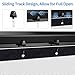 Sliding Garage Door Screen with Track & Magnetic Closure, Fully Retractable Fiberglass Mesh Screen Door for 2-Car Garage Openings (Fits 16x7 Ft), Garage Screen with Weighted Bottom for Bug Protection