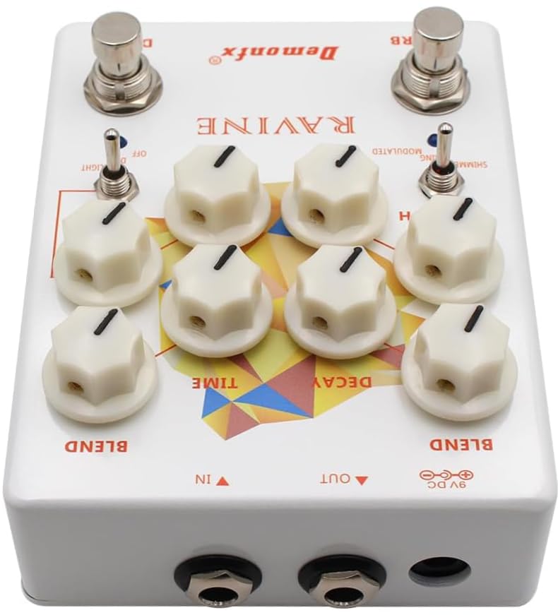Amazon | Demonfx RAVINE Delay&Reverb/Delay Reverb ディレイ