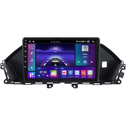 ASURE 8Core 4+64GB Android Car Stereo Radio for Honda Odyssey MK4 2011-2017,9 inch Car in-Dash GPS Navigation Head Unit with Wireless Carplay,Android Auto,1280x800 Touchscreen Multimedia Player