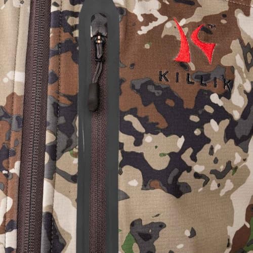 Killik Men’s Summit Tracker Softshell Hunting Vest, Lightweight Vest with Pockets, Veil Summit Camouflage, Sizes M-3XL4