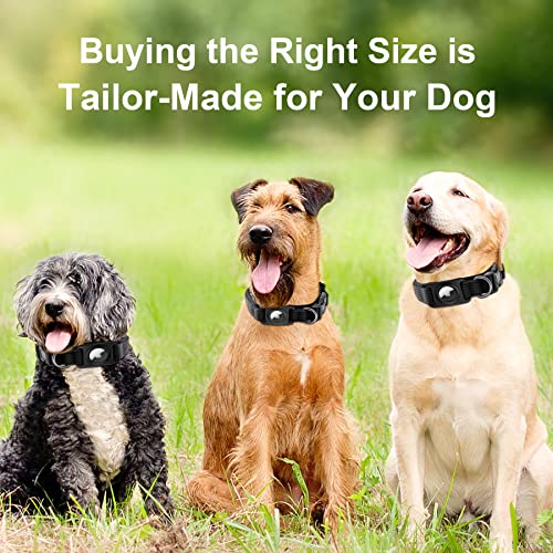Waterproof Airtag Dog Collar, Sankala Padded Apple Air Tag Dog Collar, Heavy Duty Dog Collar With Airtag Holder [Full Body Covered], Adjustable Air Tag Pet Collar For Small Medium Large Dogs, Xl #TOP7