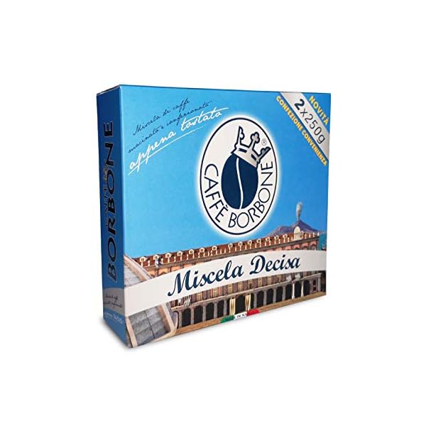 Café Molido Mezcla Decisa - 2 x 250g - Caffè Borbone