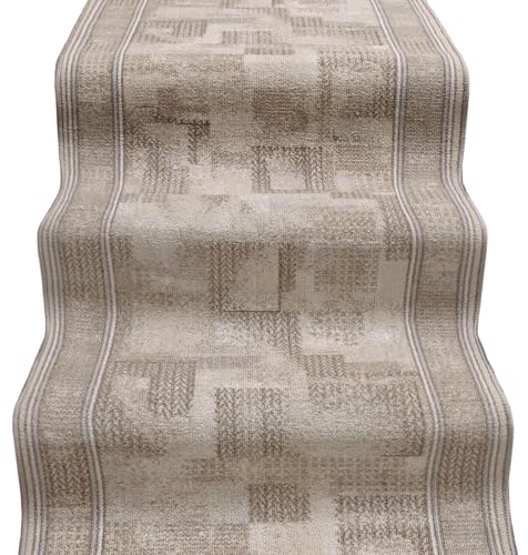 emmevi Passatoia Scala Scalinata Ingresso Bordata Tappeto Corridoio Gradini Antiscivolo 67x180 Cm Beige