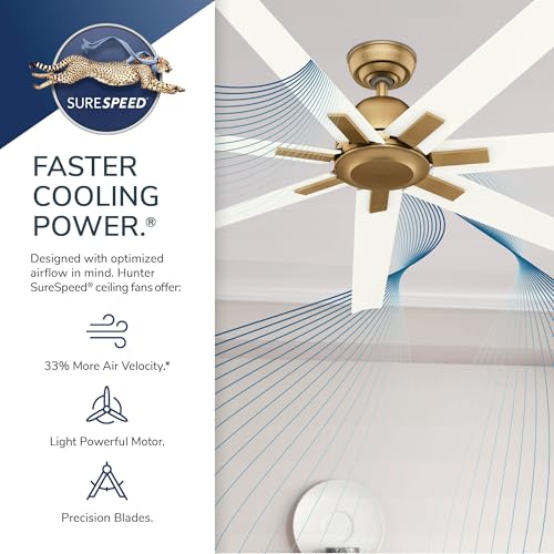 Casablanca Bayhaven 72 inch Indoor/Outdoor Ceiling Fan, Alturas Gold Ceiling Fan, 6 Speed DC Motor ENERGY STAR, 53728, for Patios, Bedrooms, or Living Rooms thumbnail 7