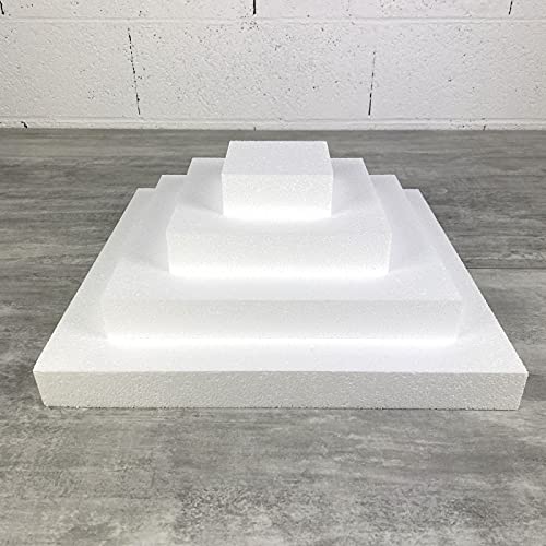 Pièce montée Carrée en polystyrène pour sublimer vos buffets de mariage