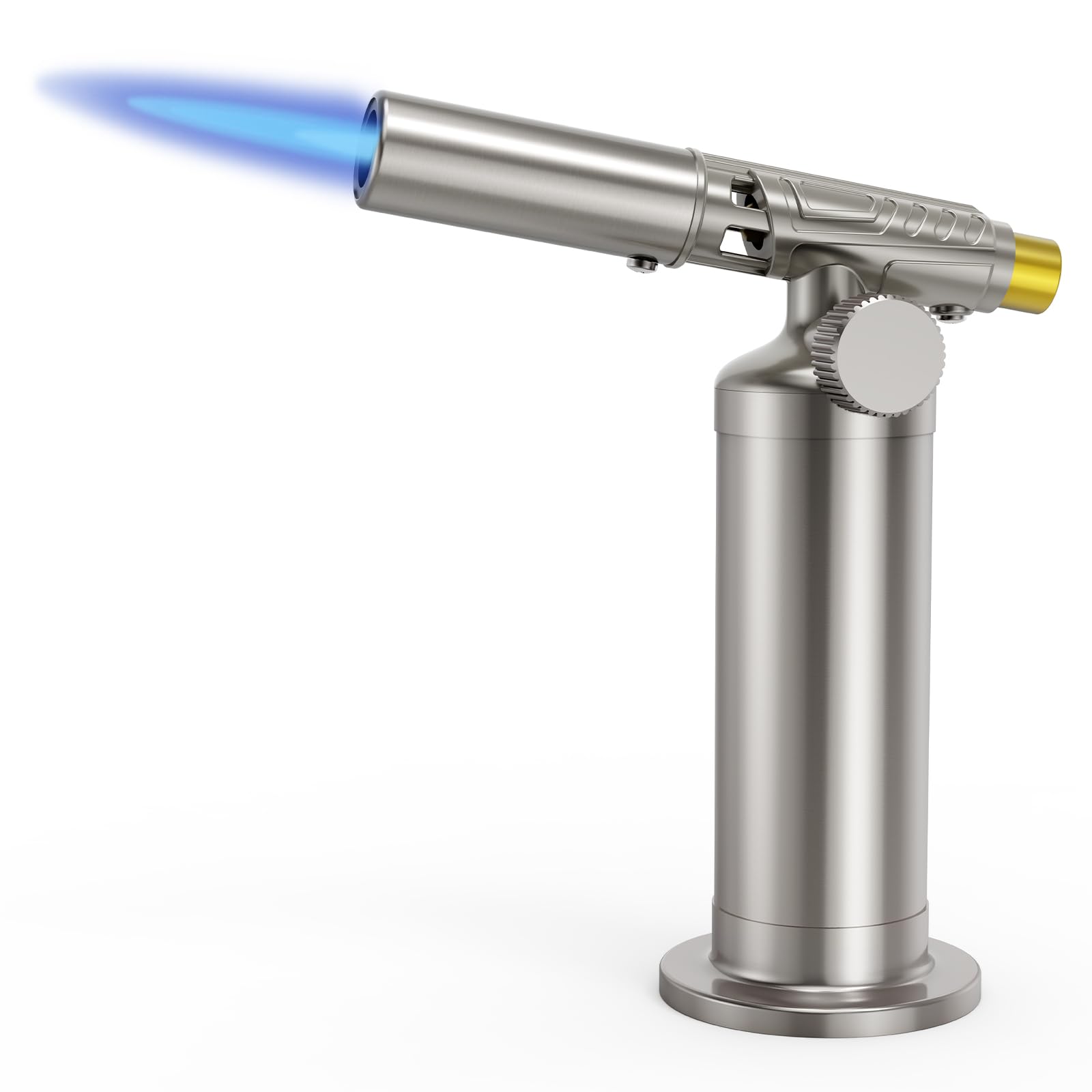 Windproof Refillable Metal Butane Torch for Cooking &amp;Jewelry Making