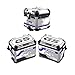 Az Graphishop Kit de protections adhésives pour valises Alu 2ème modèle pour BMW R 1250 GS Adventure 2021 VA2-R1250GSADV-21 (Rallye)