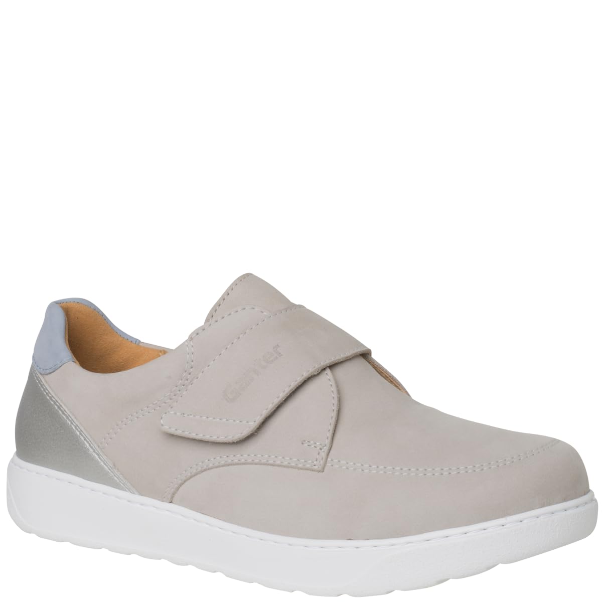 Ganter Women's Kelly Trainers, Light Grey, 38.5 EU X-Wide, Lightgrey, 6.5 UK