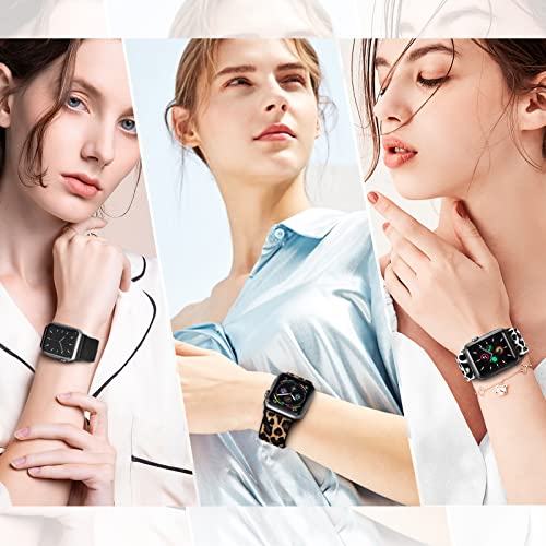 Higgs 6 Pack Stretchy Nylon Strap Compatible with Apple Watch Straps 38mm 40mm 41mm 42mm 44mm 45mm 46mm 49mm, Adjustable Sport Elastic straps for iWatch Series 11/10/9/8/7/6/5/4/3/SE Ultra3 2 1 - Image 6