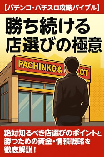 【パチンコ・パチスロ攻略バイブル】勝ち続ける店選びの極意: 絶対知るべき店選びのポイントと勝つための資金・情報戦略を徹底解説! (レトロ回胴文庫)