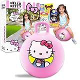 Hello Kitty Hopper Ball Set - 15' Ball for Kids' Outdoor Activities & Parties, Plus Stickers