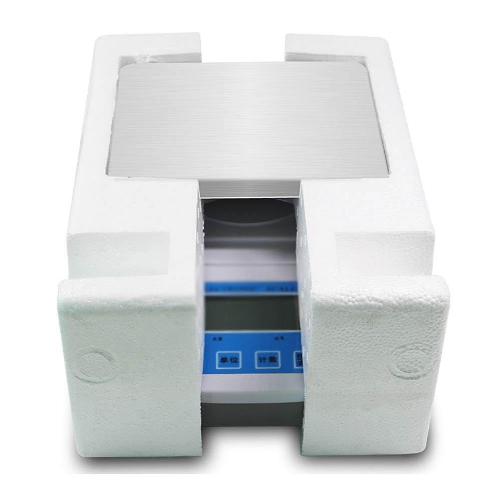 Präzisions-0,001 g elektronische Waage, 0,01 g digitale Küchenwaage, 0,1 g Laborwaage, Zählgewichtswaage, goldene Schmuckwaage, mit LCD-Hintergrundbeleuchtung, Tara und Kalibrierung (Farbe: 1000 g/0,