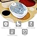 All in one Large Foot Spa Bath Massager W/Heat, Digital time and Temperature Control LED Display, O2 bubbles, Red Light FB09
