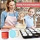 Ersatz für Ninja CREAMI Deluxe Behälter NC501EU NC500EU - 4er Pack, 680ml Spülmaschinenfest, BPA-frei, Auslaufsicher Ninja Eismaschine Deluxe Creamy Becher NC501 NC500