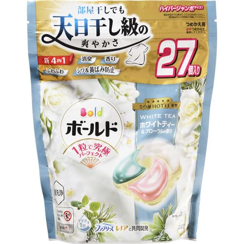 ボールド ジェルボール4D ホワイトティー 420個 新品 Amazon.co.jp: P&G ボールドジェルボール4D ホワイトティー ハイパー