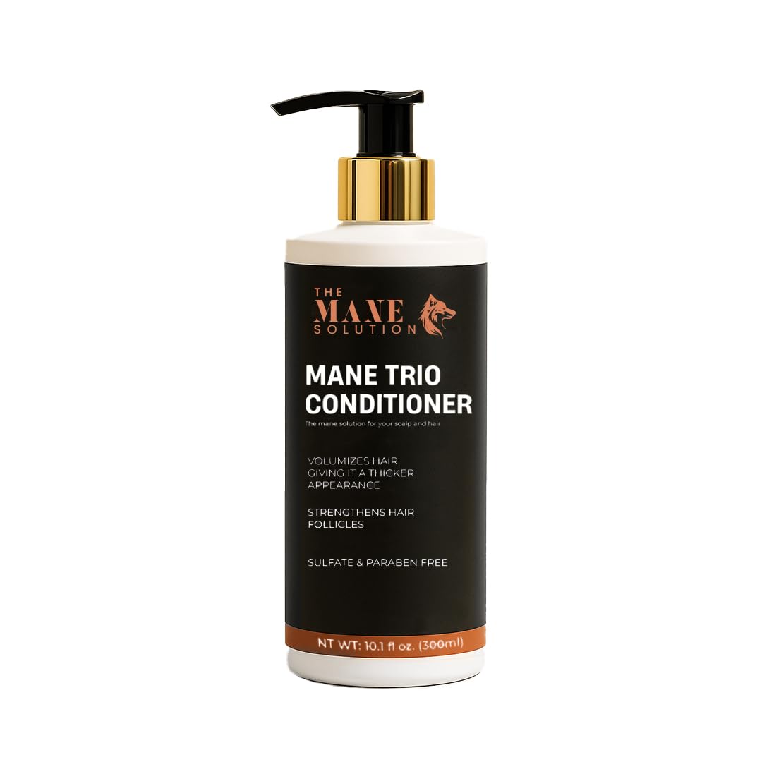 The Mane Trio Conditioner: Made for Hair Growth, Volume & Anti-Hair Loss – 8 fl oz
