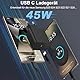 45W Schnellladegerät Ladekabel für Samsung Galaxy S25 S24 S23 S22 S21 S20 FE S10 S9 S8 A55 A54 A53 A52 A51 A50 A34 A33 A23 A13 A12,2M USB C Schnellladekabel mit Netzteil Ladegerät Adapter Fast Charger