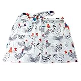 Hoite Hühnereier-Sammelschürze, 12 tiefe Taschen, Eiersammel-Halteschürzen, Bauernhaus-Trageschürze für Hühner, Enten, Gänseeier, Frauen