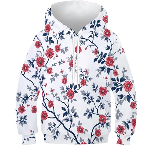 Sweat enfant imprimé 3D idéal pour le collège et les sorties de style décontracté