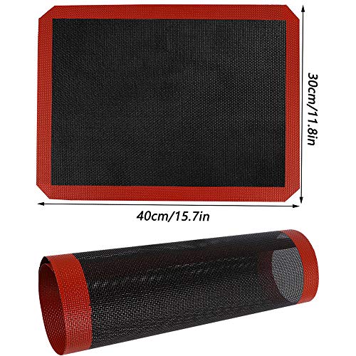 Ziyero Tappetino Microforato da Forno Antiscivolo