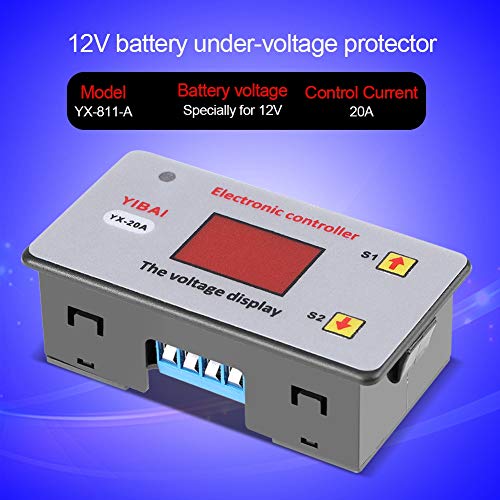 Interruttore di sottotensione, batteria 12 V a bassa tensione, interruttore automatico di protezione sotto controllo di tensione