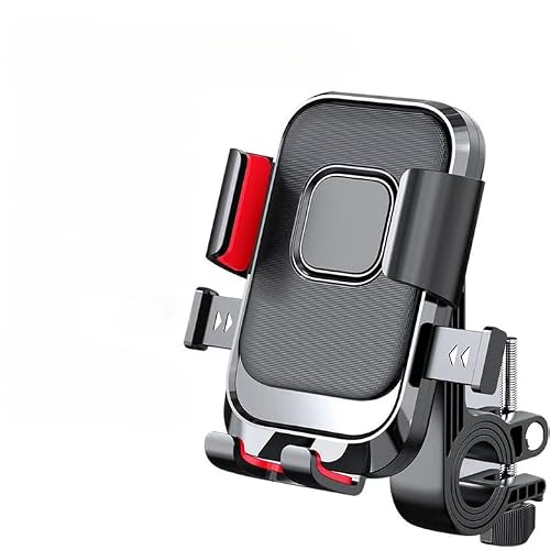 YDSTNiu Motorcycle Phone Mount for GoldWing 1800 F6, Motorbike Handlebar Cradle Bicycle Cell Phone Holder GPS Navigation Stand Mobile Device Grip,A