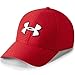 Under Armour Men's Printed Blitzing 3.0 Stretch Fit Cap, Pierce (629)/White, Medium/Large