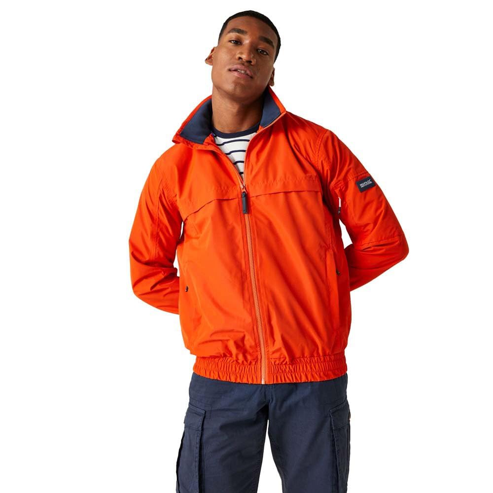 Regatta Men's Rusty Orange Shorebay Ii Showerproof Hooded Jacket