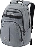 Nitro Chase Rucksack, Schulrucksack mit Organizer, Schoolbag, Daypack mit 17 Zoll Laptopfach, Black Noise, 35L