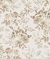 Erfoni 16.9" x118" Boho Floral Peel and Stick Wallpaper Beige Flower and Leaf Contact Paper Self Adhsive Removable Wallpaper Boho Botanical Wall Paper for Bedroom Cabinets Decor Vinyl Roll Waterproof