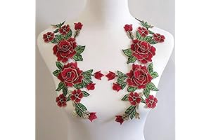 Exquisite Rose Appliqués: Elevate Your Creations