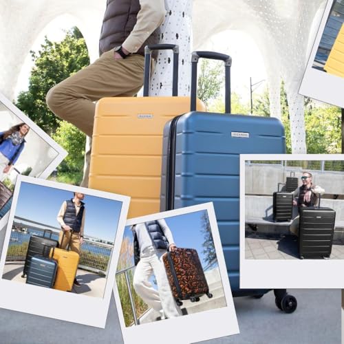 Image of Ricardo Beverly Hills Cambria Hardside Luggage | Stylish Suitcase with Wheels for Effortless Travel, Expandable and Secure TSA-Locked Packing, 2-Piece Set (20 inch, 24 inch, 29 inch)