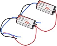 Vista 1 de Pipeman's Installation Solution Filtro supresor de ruido en línea de 10 amperios – (2 unidades) eliminador aislante universal de 12 voltios de audio