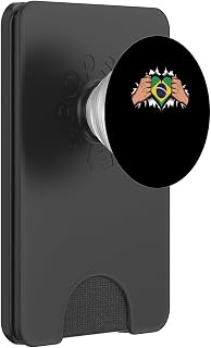 Brasil Flag Brazilian Pride Brasilian Roots Brazil PopSockets PopWallet for MagSafe