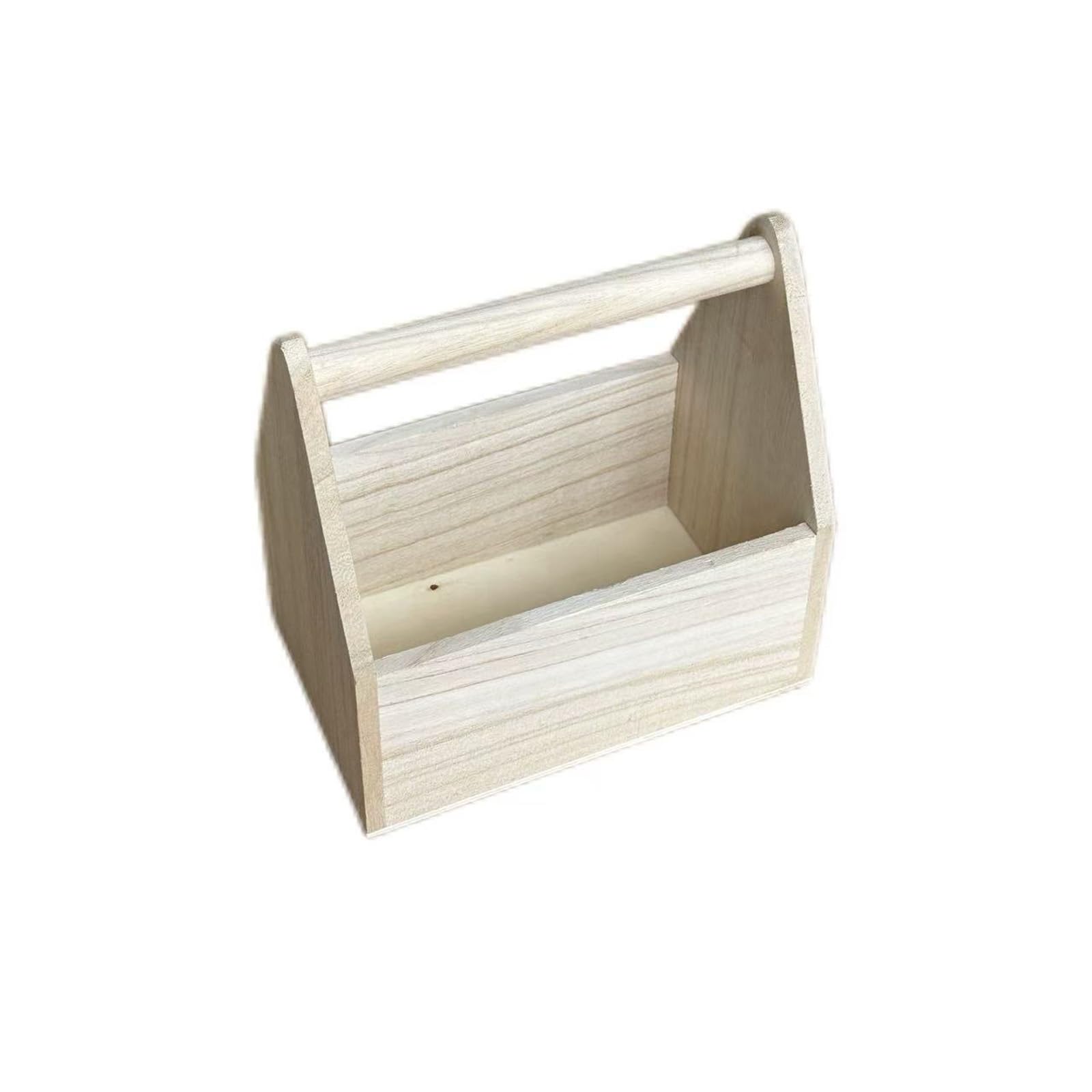 Msioytog Sturdy Wood Jewelry Box Measuring Portable Size for Home Organization Wooden Box