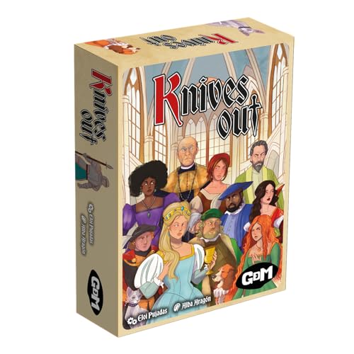 MAGICBOX Knives out - Juego de Mesa de Estrategia - Grupos...