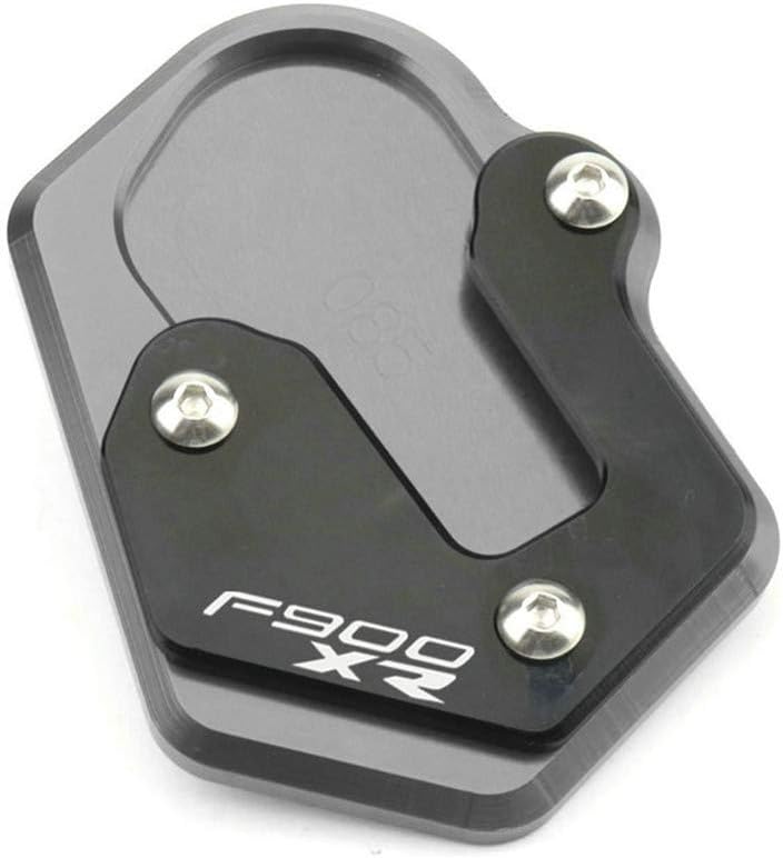 Motorcycle Foot Stand Side Enlarger Kickstand Stand Extension Plate Pad Compatible with BMW F900R F900XR 2020 (F900R, Red)
