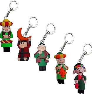 ميداليات رمضان من 5 قطع بأشكال مختلفة.