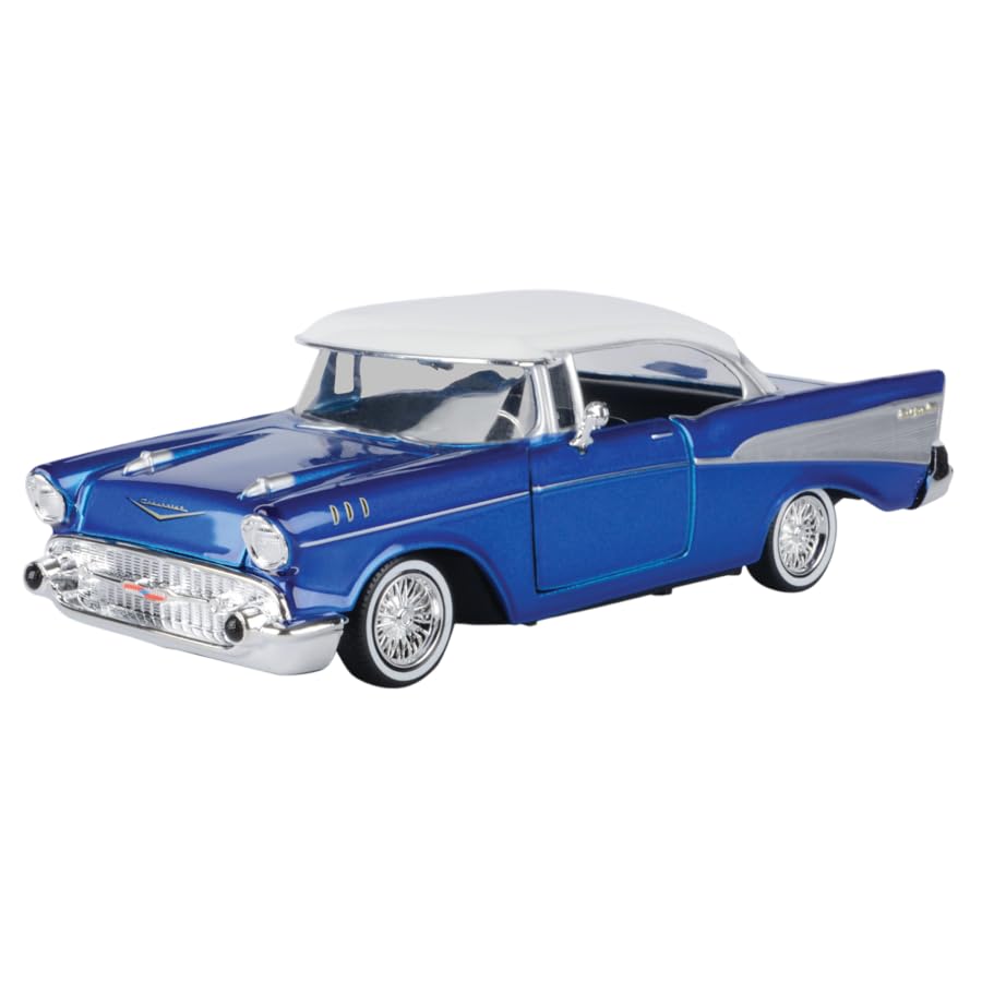Motormax Get Low 1:24 Chevy Bel Air 1957 con Visera miniatura 2